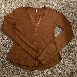 Free People One Of The Girls Henley